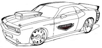 High Performance And Perfect Muscle Car Coloring Page For Kids And Adults Is A Great Way To Spend Free Time Cars Coloring Pages Car Colors Truck Coloring Pages