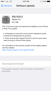 Ios 10 0 2 Ipsw Direct Download Links Ios 10 Iphone Software Update