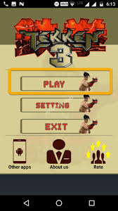 Tekken 3 Apk Game V1 2 For Android Mobile Free Download Tekken 3 Android Download