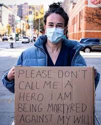 Essential Workers Are Making Less Money Than Those On Unemployment Medical Center Nurse Dont Call Me