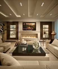 25 Stunning Fireplace Ideas To Steal Contemporary Living Room Design Elegant Living Room Luxury Living Room
