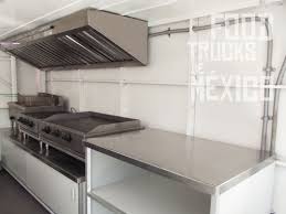La Lonchera Proyecto Entregado Vanette Modelo 96 Con Conversion A Cocina Mesa Base Para Equipo Caliente En Acero Inoxidable Con Puertas Corre Cocinas