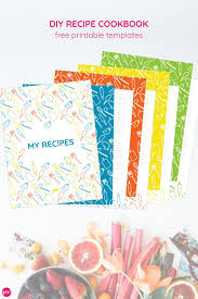 Diy Recipe Book With A Free Recipe Binder Printable Yes We Made This Recipe Book Diy Recipe Book Templates Printable Crafts