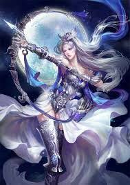 Artemis Fantasy Art Women Greek Goddess Art Female Warrior Art