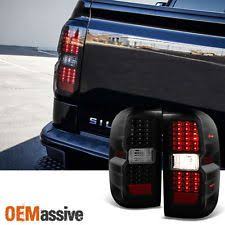 2014 2016 Silverado 1500 15 16 2500 3500 Hd Black Smoked Led Taillights Lights Chevy Silverado 2015 Chevy Silverado Chevy