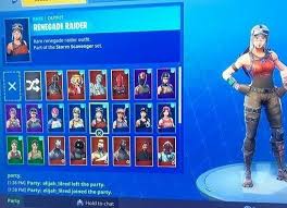 Rare Random Fortnite Accounts Could Be Stacked Og Guaranteed 5 Skins Fortnite Ireland Game Free Xbox One Fortnite Epic Games Fortnite