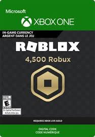 Xbox One Roblox 4 500 Robux For Xbox Download Walmart Canada Xbox Roblox Xbox Gift Card