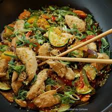 Wok De Poulet Saute Aux Legumes Et Au Sesame Recette Wok De Poulet Saute De Poulet Recettes Wok