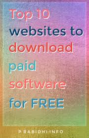 Top 10 Websites To Download Paid Software For Free Computer Troubleshooting Free Software Download Sites Life Hacks Websites