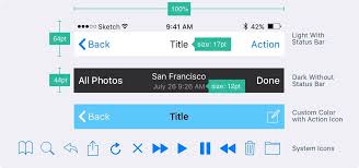 Guidelines Iphone X Ios11 Navigation Bar Design Guidelines Ios Human Interface Guidelines Design