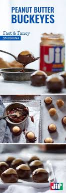 Peanut Butter Buckeyes Are A Classic Recipe That Travels Well And Uses A Blend Of Smooth Milk Choc Peanut Butter Buckeyes Dessert Recipes Easy To Make Desserts