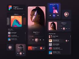 Freebie Music Player App Figma Music Player App Music App Music Streaming App