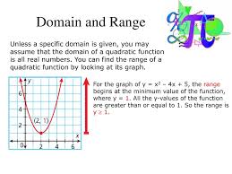 Quadratic Graphs And Their Properties Ppt Download
