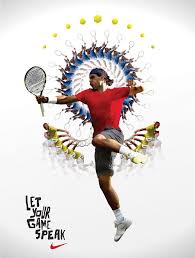 Nike Tennis Kelly Dorsey Nike Poster Sports Graphic Design Nike Tennis