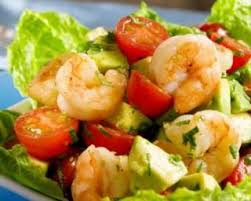 Recette De Salade Exotique Minceur Lychees Et Crevettes Recette Recette Salade Salade De Chou Chinois Recette