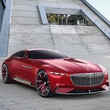 This Is A Beautiful Car Red Is My Favorite Color Mercedes Maybach Maybach Concept Cars