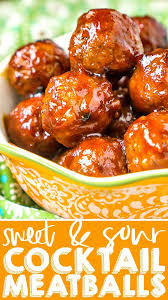 Delicious Slow Cooker Sweet And Sour Meatballs Sweet And Sour Meatballs Cocktail Meatballs Cocktail Meatball Recipes
