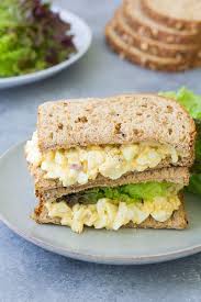 My Easy Egg Salad Recipe Makes The Best Healthy Egg Salad It Starts With Perfectly Hard Boiled Eggs Easy Egg Salad Egg Salad Recipe Healthy Healthy Egg Salad