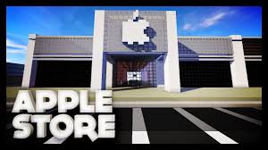 Apple Store Minecraft Construction Minecraft City Minecraft