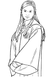 Harry Potter Para Colorear Luna