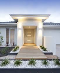 Pin By Ilene Renee On Home Modern Front Yard Front Yard Design Modern Landscaping