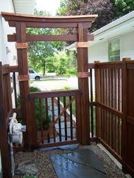 Japanese Gate Design Ideas Pictures Remodel And Decor Japanese Gate Asian Garden Japanese Water Gardens
