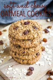Soft And Chewy Oatmeal Raisin Cookies Recipe Oatmeal Raisin Cookies Chewy Raisin Cookies Oatmeal Cookies Chewy