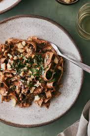 Olive Pesto Pasta With Breadcrumbs Naturally Recipe Olive Pesto Pesto Pasta Vegetarian Recipes