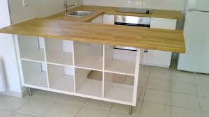 Separation De Cuisine Avec Kallax Kallax Plan De Travail Cuisine Ilot De Cuisine Diy