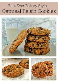 Best Ever Bakery Style Oatmeal Raisin Cookies Recipe Oatmeal Raisin Cookies Raisin Cookies Oatmeal Raisin Cookies Chewy