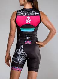 Garden Party Trisuit Triathlon Clothing Betty Design Cycling Outfit