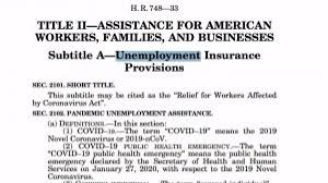 New Federal Stimulus Package Is Changing The Game For Those Seeking Unemployment Benefits