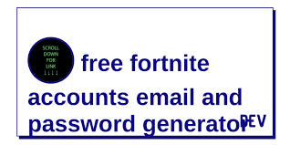 No account with that email address exists. Email Password Free Fortnite Accounts Fortnite Battle Royale Early Access