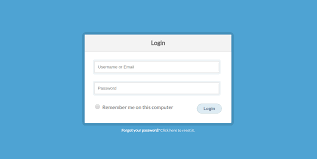 Simple Login Form Page Design With Code Free Download Login Form Login Page Design Page Design
