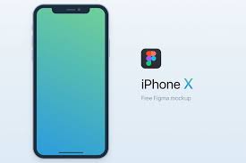 Freebie Iphone X Mockup For Figma Iphone Free Iphone Get Free Iphone