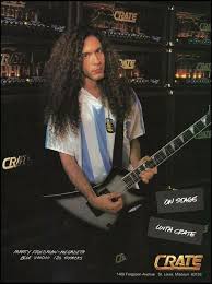 Megadeth Marty Friedman 1998 Crate Blue Voodoo Guitar Amp 8 X 11 Ad Print 2b Ebay Marty Friedman Megadeth Guitar Strings