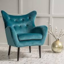 Peck Velvet Accent Chair The Peck Velvet Arm Chair Is A Wonderful Addition To Any Sitting Are Accent Chairs Accent Chairs For Living Room Comfy Leather Chair