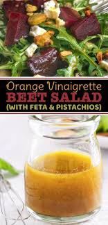 Easy And Healthy Homemade Salad Dressing Vinaigrette Recipe Made With Olive Oil Balsamic Vin Homemade Salad Dressing Vinaigrette Beet Salad Recipes Beet Salad