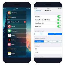 Homelist New App Launcher Tweak For Jailbroken Ios Settings App Scroll Bar App