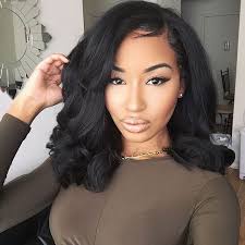 Sew in hair pieces are a type of weave which gets sewn onto your natural hair once it has been braided into cornrows. Sew In Weave Hairstyles For Black Women Hair Styles Curly Hair Styles Wig Hairstyles