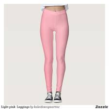 Light Pink Leggings Sports Leggings Black Sports Leggings Light Pink Leggings