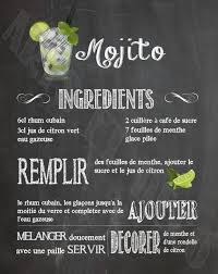 Mojito Cocktail Recipe Chalkboard Slate And Vintage Design Customizable Mojito Cocktail Mojito Mojito Cocktail Recipe