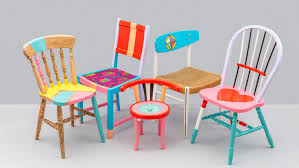 Yinka Ilori Teams Up With Recovering Addicts To Create Colourful Chairs Colorful Chairs Unique Furniture Colorful Furniture