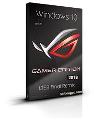 Windows 10 Gamer Edition 2018 Windows Software Windows 10 Download Windows 10