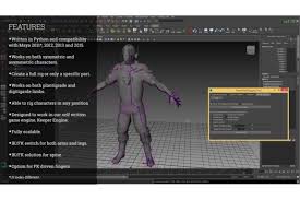 Maya Auto Rig Script Free Download For Biped Character Maya Modeling Maya Rigs