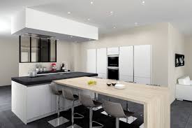 Modele Cuisine Avec Ilot Central Table Galerie Avec Modele Cuisine Cuisine Moderne Ilot Central Table Cuisine Americaine