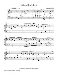 © copyright 1993 by music corporation of america, inc. Schindler S List Theme 2 Schindler S List Free Piano Sheet Music Pdf