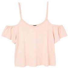 Off Shoulder Crop Top 17 Liked On Polyvore Featuring Tops Pink Crop Top Off Shoulder Tops Shirred Top Off Shoulder Crop Top Crop Tops Women Crop Tops