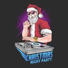 Santa Claus Christmas Music Dj Night Party Vector Special Artwork Man Clipart Dj Audio Png And Vector With Transparent Background For Free Download Christmas Music Santa Hat Vector Santa Claus