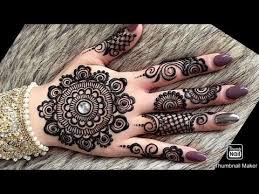 30 stylish back hand mehndi designs for ladies mehndi crayon from crayon.pk. Simple Gol Tikki Mehndi Designs For Hands Easy Arabic Mehendi Design Beginners Mehndi For Back Youtube Hand Henna Mehndi Designs Mehndi Simple